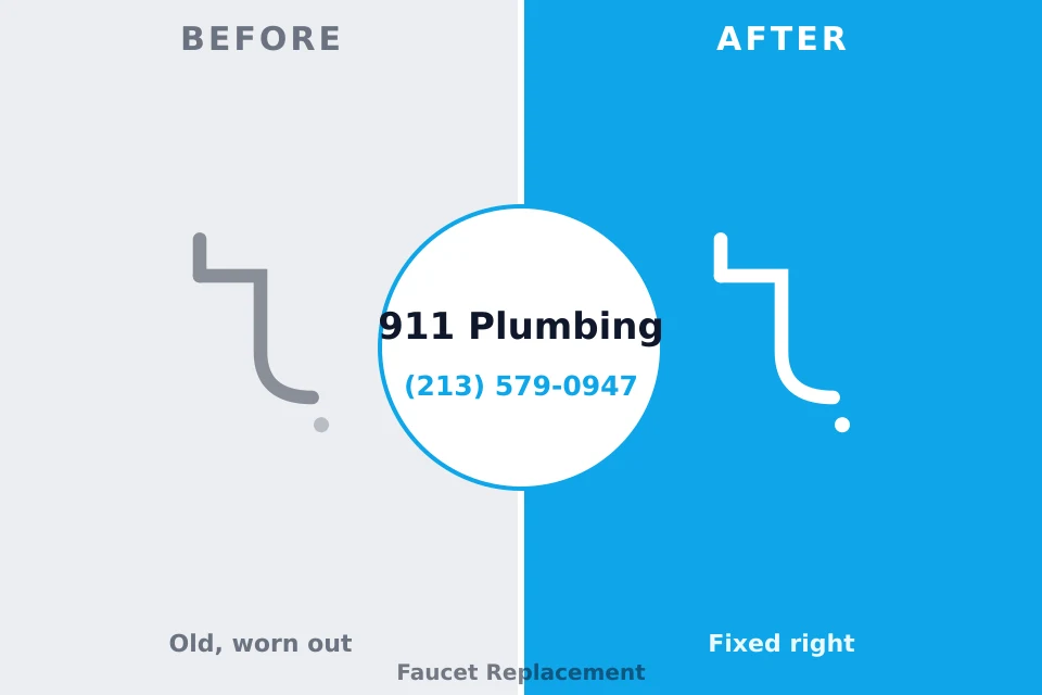 Before and after: plumbing repair Castleton-on-Hudson, NY